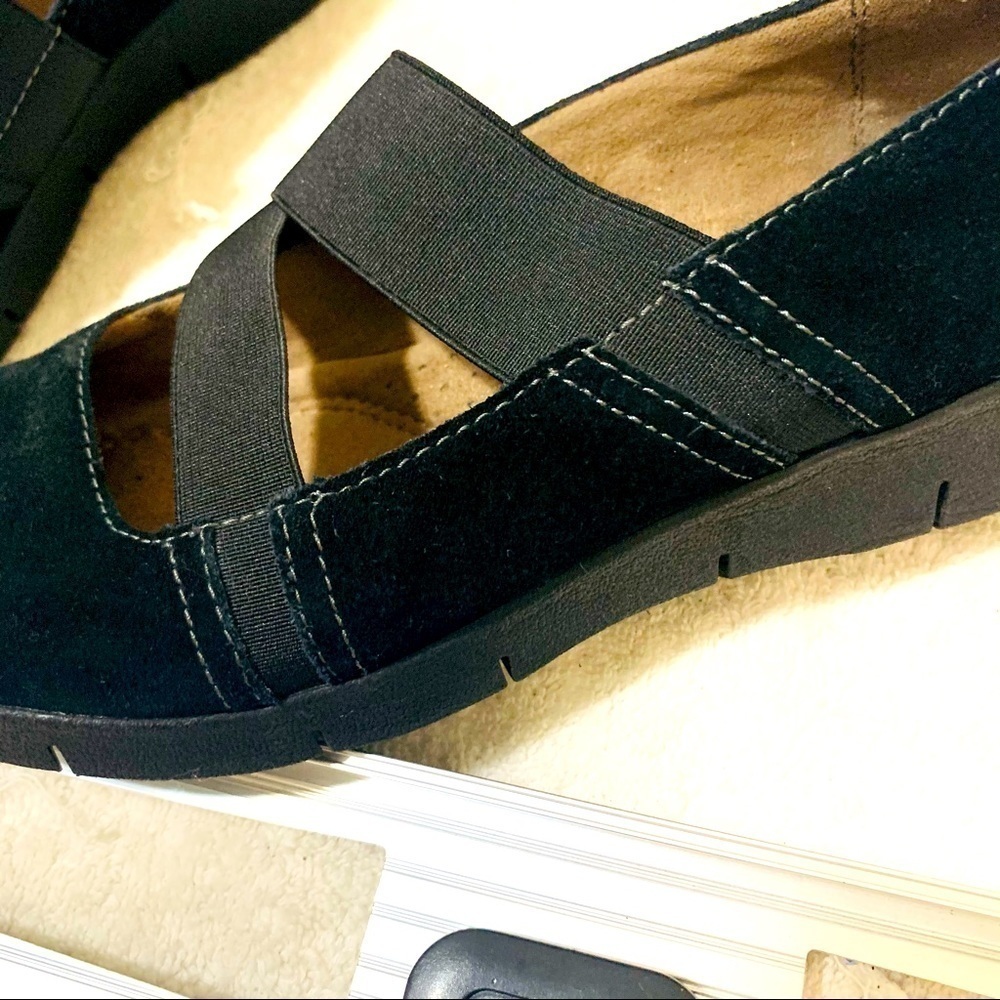 Natural soul by Naturalizer black comfort shoes 7 - Picture 6 of 9